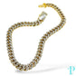10KT YELLOW GOLD / 17MM 460.0g 22” 50.6CTW DIAMOND / MIAMI CUBAN LINK CHAIN