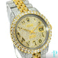 36MM ROLEX DATEJUST Ref.16013 / 15CT DIAMOND BUSTDOWN / AUTOMATIC