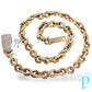 14KT ROSE GOLD 166g 22” 17.31CTW INFINITY LINK DIAMOND CHAIN