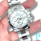 40MM ROLEX DAYTONA / STAINLESS STEEL / WHITE AND SILVER DIAL / OYSTER BRACELET / CHRONOGRAPH / AUTOMATIC MOVEMENT / REF.116520