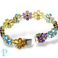 10KT YELLOW GOLD “FLOWERS OF SPRING” LADIES BRACELET
