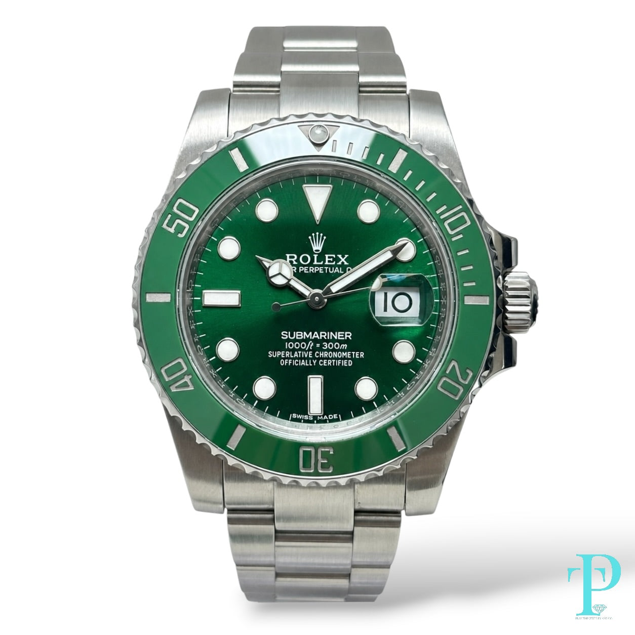 40MM ROLEX SUBMARINER “HULK” Ref. 116610LV