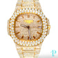 PATEK PHILIPPE 40MM 18KT ROSE GOLD BUSTDOWN/DIAMOND ENCRUSTED