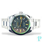 40MM ROLEX MILGAUSS GREEN CRYSTAL / Ref.116400V BLACK DIAL