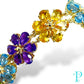 10KT YELLOW GOLD “FLOWERS OF SPRING” LADIES BRACELET