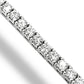 14Kt 10CTW VVS-1 IGI DIAMOND TENNIS BRACELET 8” 25PT