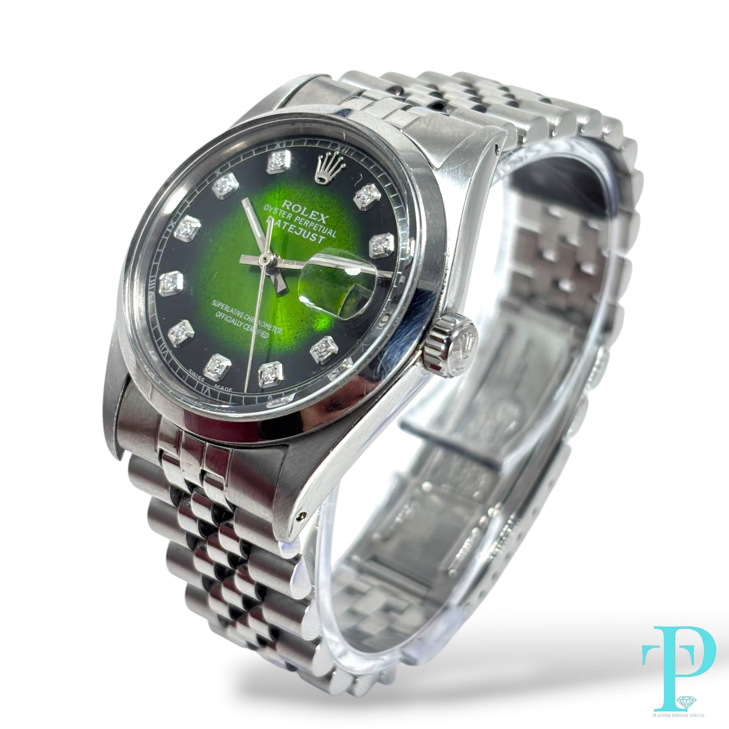 Pre-Owned 36MM Datejust Ref.1601 (Custom Dial)