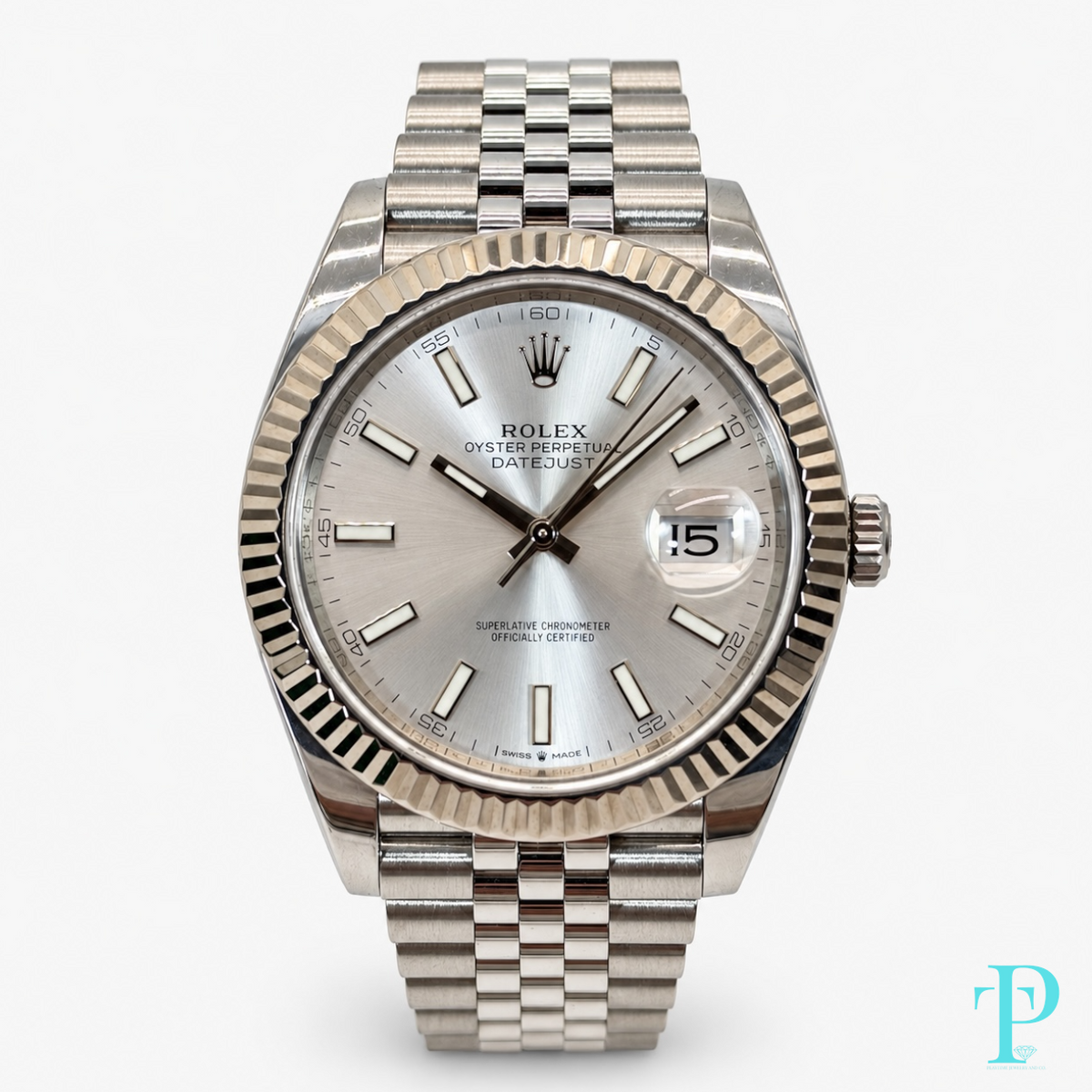 PRE-OWNED 41MM ROLEX DATEJUST / (REF.126334)