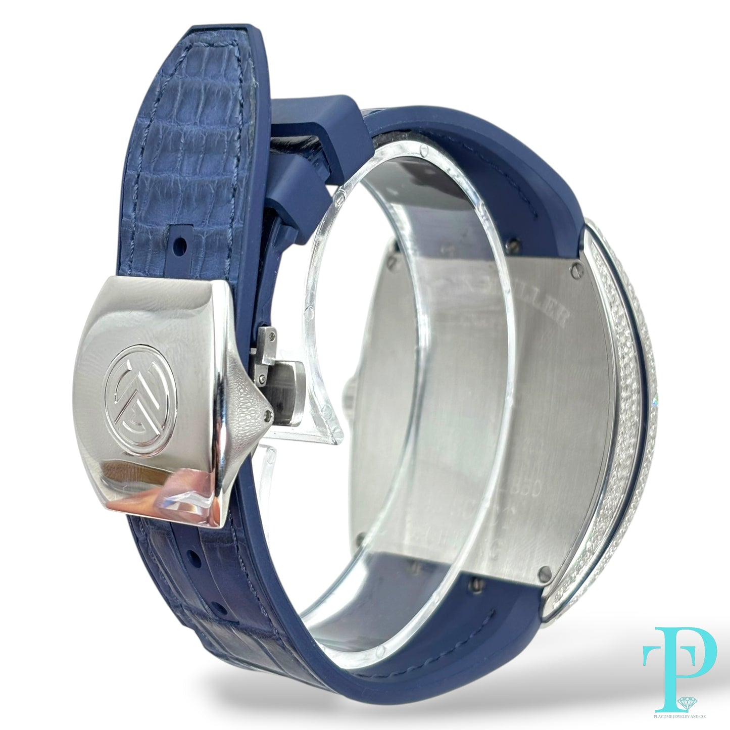 Pre-Owned 44MM Franck Muller Vanguard Yachting V45-SC-DT (2014)