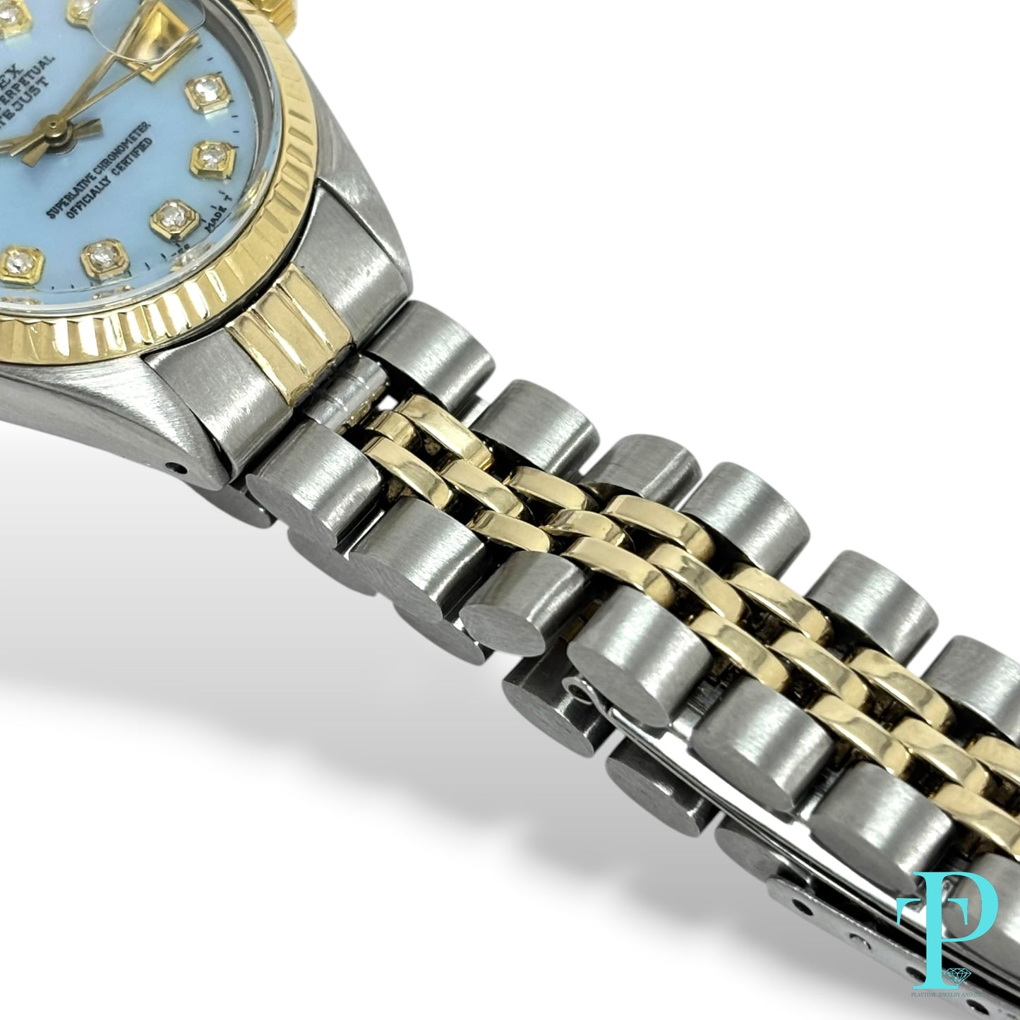 26MM ROLEX DATEJUST 18KT GOLD TWO-TONE LADIES WATCH Ref.69173