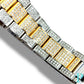 36MM ROLEX DATEJUST / ROSE GOLD TWO-TONE / 15.00CTW DIAMOND / 3.00CTW SAPPHIRE BEZEL / OYSTER BRACELET / AUTOMATIC Ref.16013