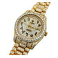 PRE-OWNED ROLEX DAY-DATE 41MM DIAMOND BUSTDOWN | Ref.#213328 | 18KT ROSE GOLD | PRESIDENTIAL BAND