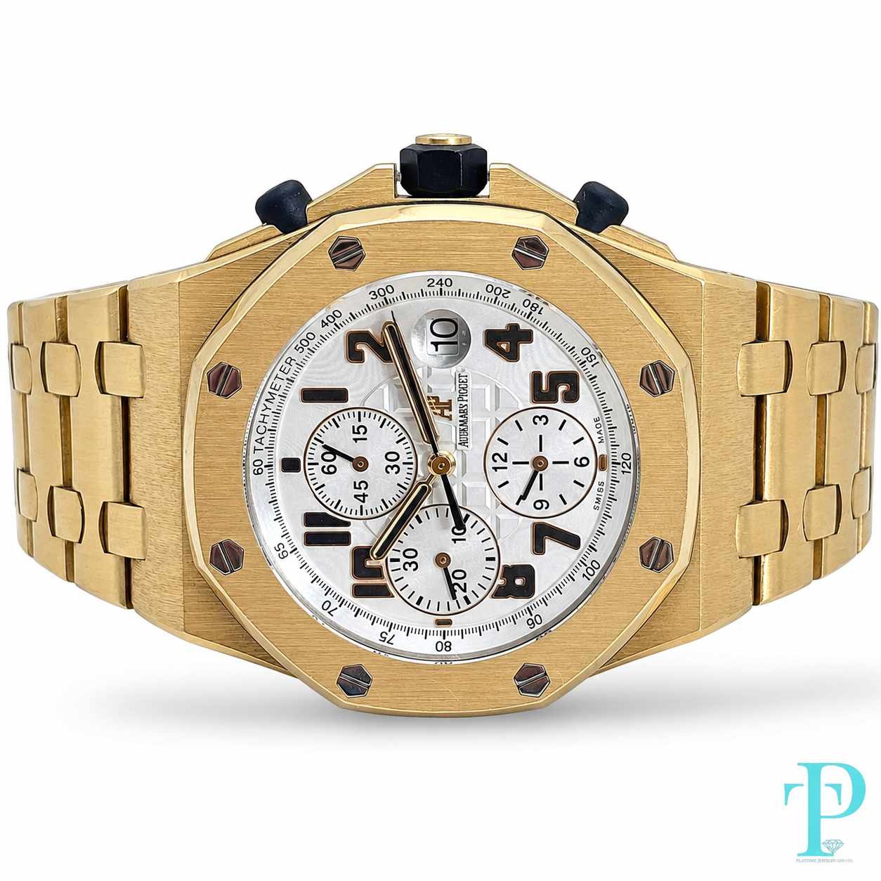 44MM ROYAL OAK OFFSHORE CHRONOGRAPH 18KT ROSE GOLD MENS WATCH (ref. 26170OR.OO.1000OR.01)