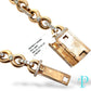 14KT ROSE GOLD 166g 22” 17.31CTW INFINITY LINK DIAMOND CHAIN