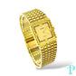 36MM VINTAGE GENÈVE 14KT SOLID GOLD RECTANGULAR WATCH