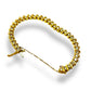 1/1 ESTATE 14KT YELLOW GOLD DIAMOND TENNIS BRACELET 4.25 CT