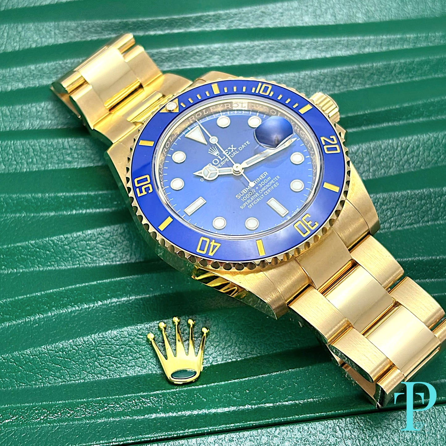 41MM ROLEX SUBMARINER / REF. 126618LB / 18KT YELLOW GOLD MEN’S WATCH