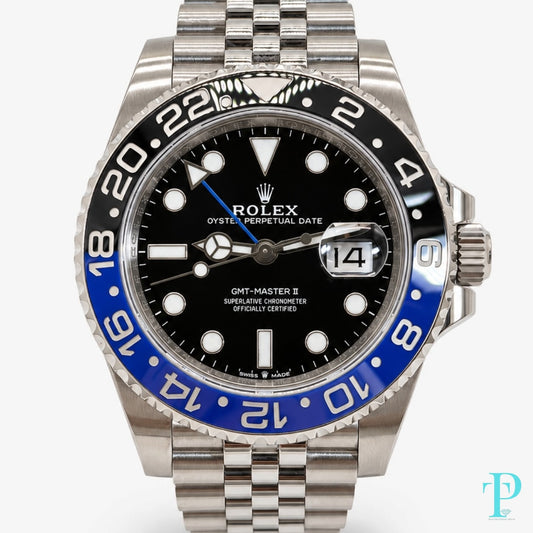 PRE-OWNED 40MM ROLEX GMT-MASTER II / REF.126710BLNR (2019-PRESENT) (BATGIRL)