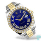 PRE-OWNED 41MM ROLEX DATEJUST REF.116333 18KT-OYSTER & DIAMOND BEZEL