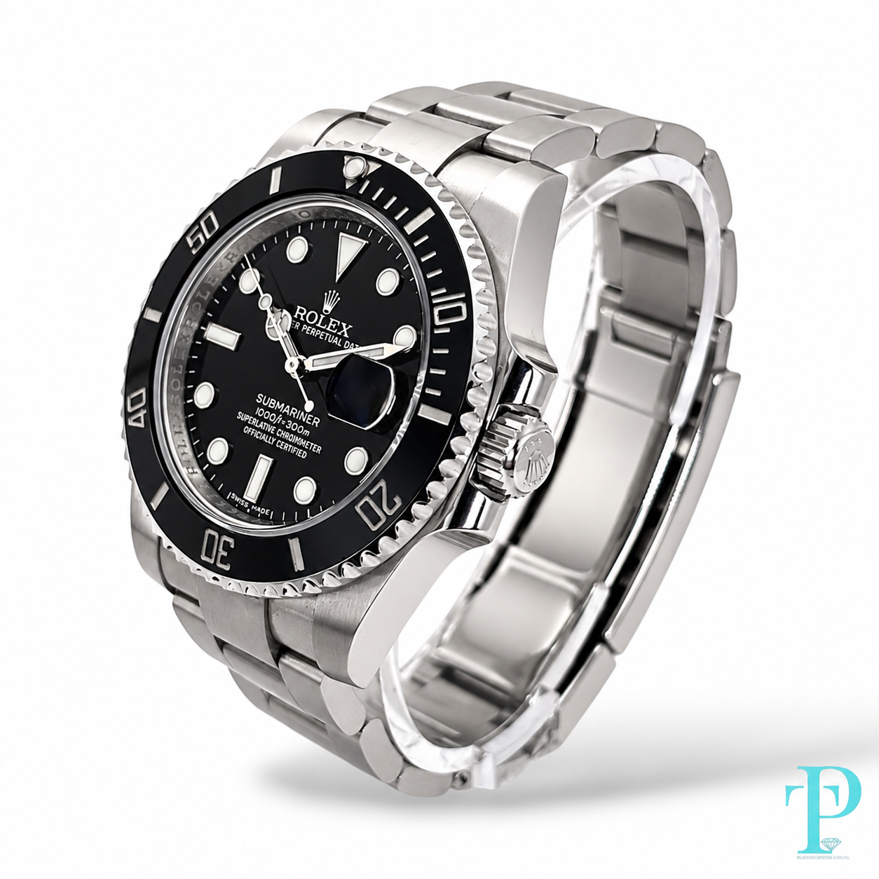 PRE-OWNED 41MM ROLEX SUBMARINER REF.116610LN BLACK DIAL MENS WATCH