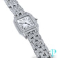 31MM CARTIER PANTHERE DE CARTIER / BUSTDOWN / DIAMOND ENCRUSTED / STAINLESS STEEL / NATURAL DIAMONDS / WHITE ROMAN DIAL
