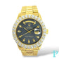 36MM ROLEX DAY-DATE 18KT GOLD MENS WATCH Ref.18038
