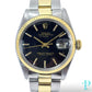 34MM ROLEX DATE Ref.1503 14KT YELLOW GOLD TWO-TONE MENS WATCH