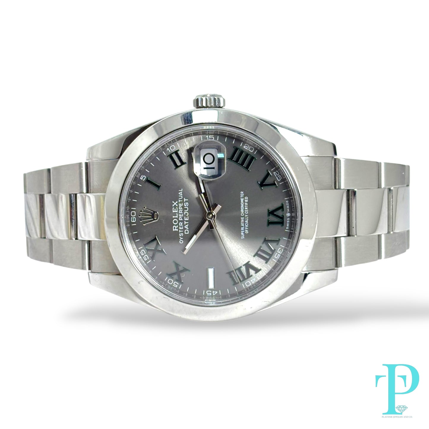 41MM ROLEX DATEJUST “WIMBLEDON” REF. 116300