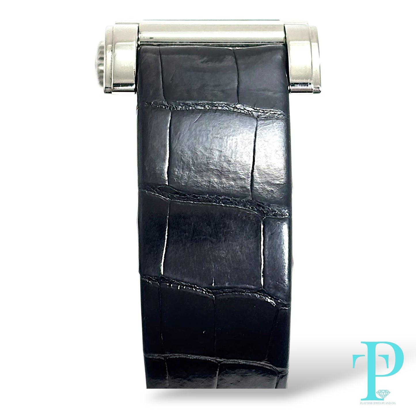 28MM ROLEX CELLINI CHRONOMETER 18KT WHITE GOLD MENS WATCH / REF. 5443/9