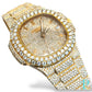 PATEK PHILIPPE 40MM 18KT ROSE GOLD BUSTDOWN/DIAMOND ENCRUSTED