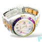 36MM ROLEX DATEJUST / ROSE GOLD TWO-TONE / 15.00CTW DIAMOND / 3.00CTW SAPPHIRE BEZEL / OYSTER BRACELET / AUTOMATIC Ref.16013