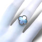 14KT CLOVER MOTHER-OF-PEARL RING