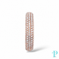 18KT ROSE GOLD 2.25CTW PAVE ETERNITY DIAMOND WEDDING BAND