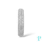 18KT WHITE GOLD 2.25CTW PAVE ETERNITY DIAMOND WEDDING BAND