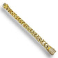 14MM SOLID 14KT GOLD 98.4G 8” DIAMOND BYZANTINE LINK BRACELET