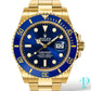 PRE-OWNED 41MM ROLEX SUBMARINER 18KT GOLD MENS WATCH REF.126618LB