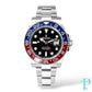 PRE-OWNED 40MM ROLEX GMT-MASTER II OYSTER BRACELET (PEPSI) REF.126710