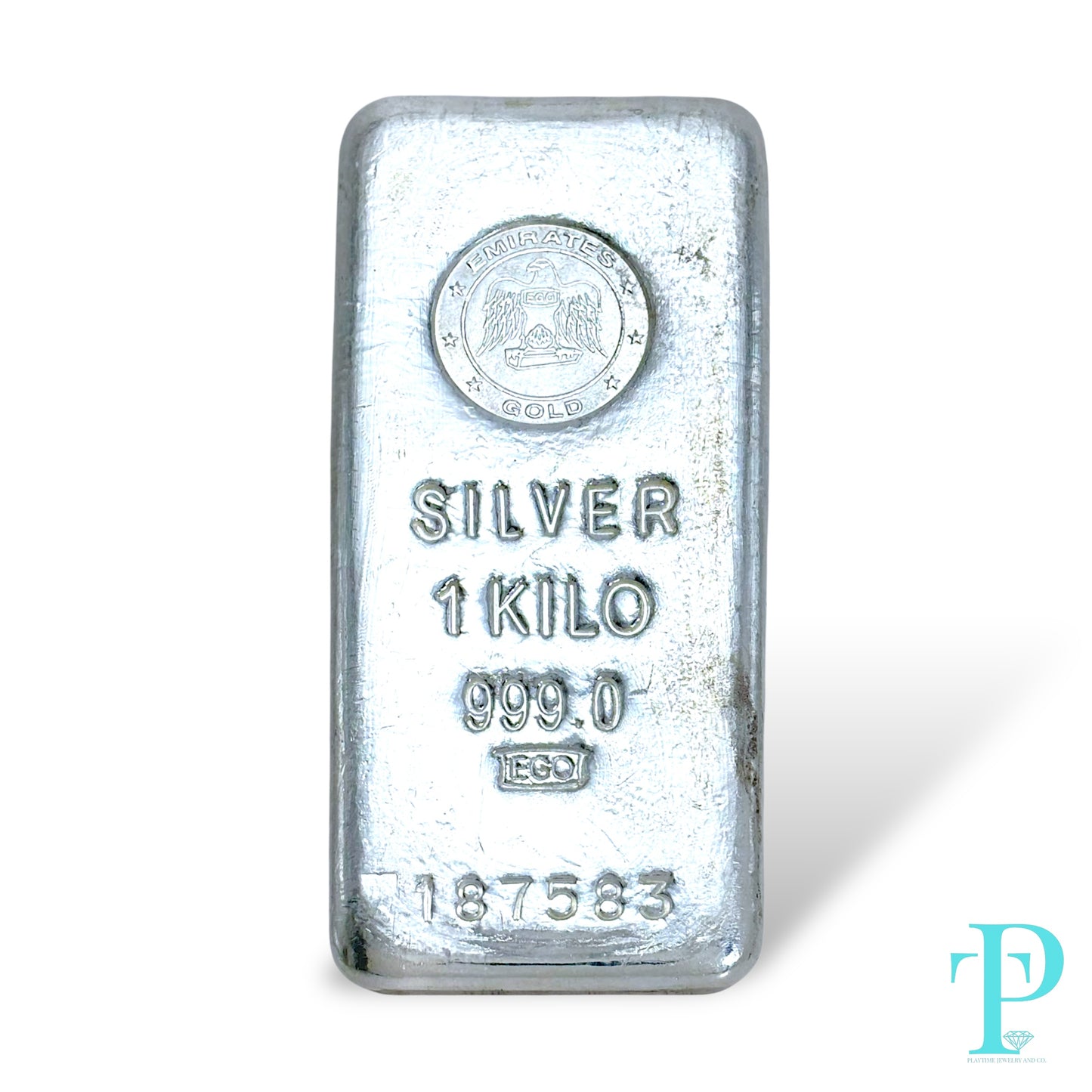 1 KILO SILVER BAR 999.0-(RANDOMIZED DESIGN, STAMPING & YEAR)