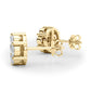 CLUSTER LAB DIAMOND STUDS