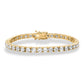 4.5MM 30-POINTER 14KT TENNIS BRACELET 8”