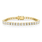 4.2MM 25-POINTER 14KT TENNIS BRACELET 8”