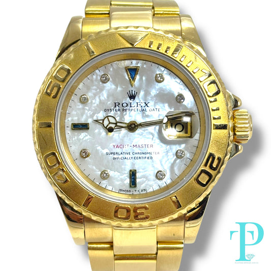 40MM ROLEX YACHT-MASTER REF. 16628 / 18KT YELLOW GOLD