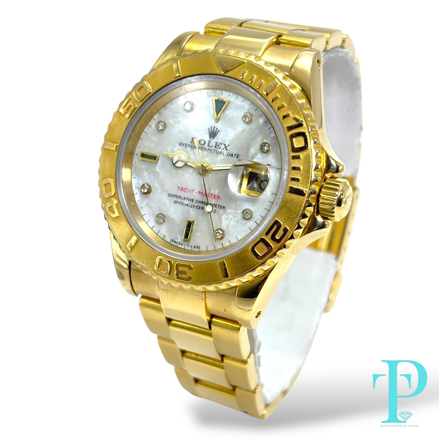 40MM ROLEX YACHT-MASTER REF. 16628 / 18KT YELLOW GOLD