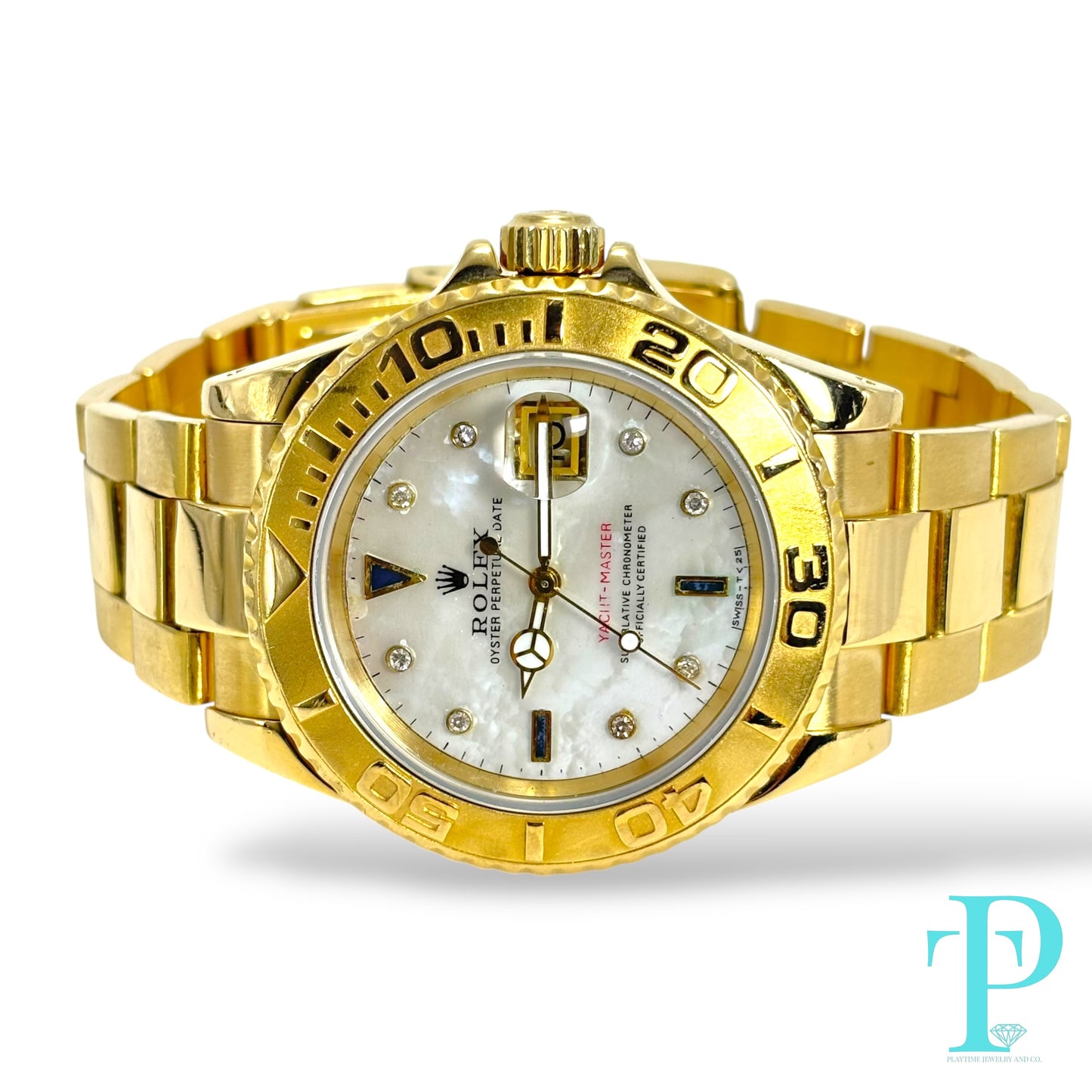 40MM ROLEX YACHT-MASTER REF. 16628 / 18KT YELLOW GOLD