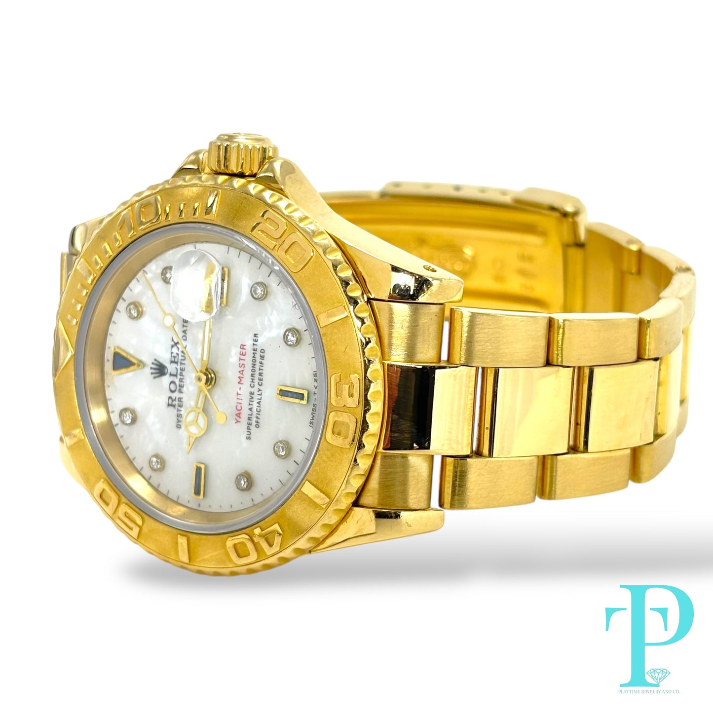 40MM ROLEX YACHT-MASTER REF. 16628 / 18KT YELLOW GOLD