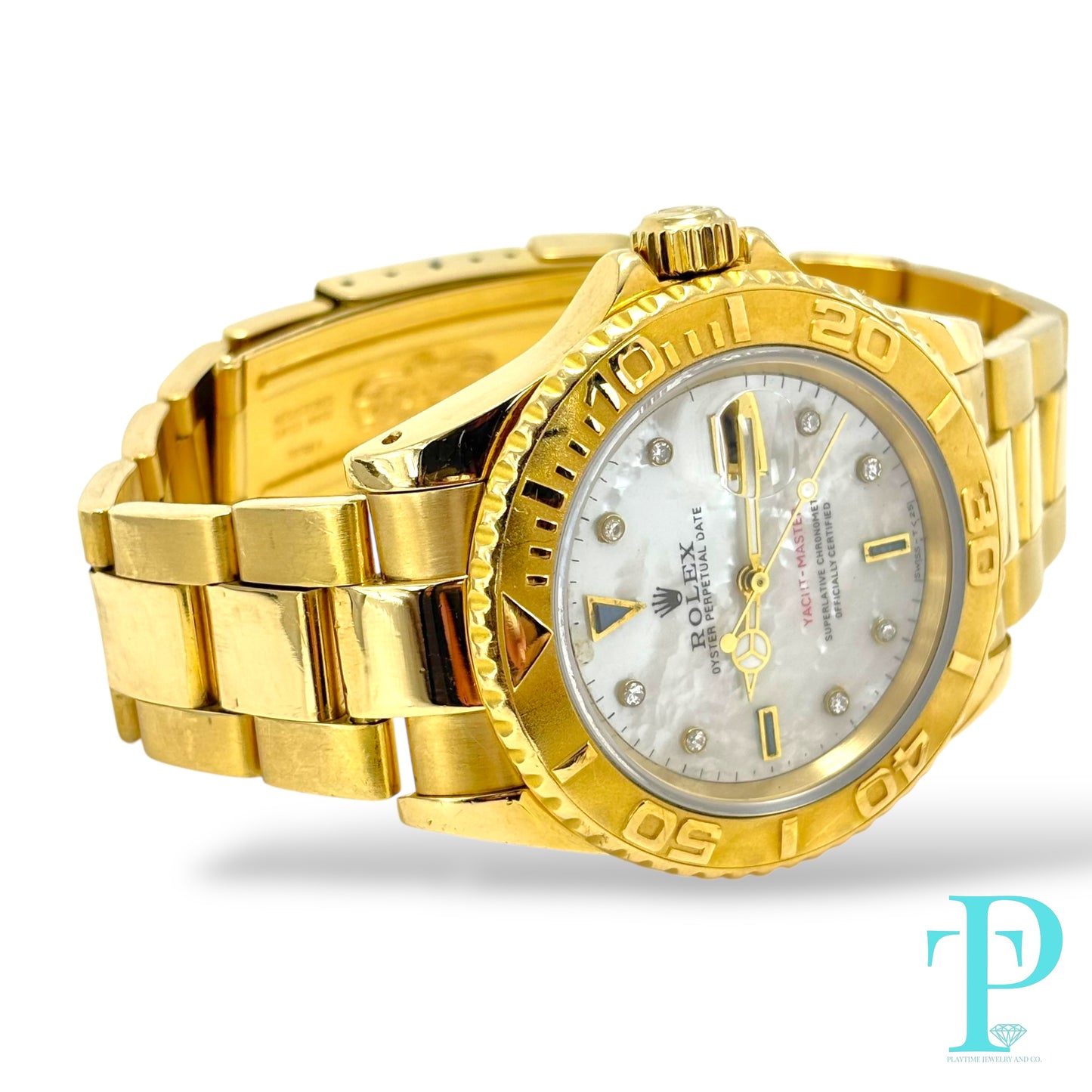 40MM ROLEX YACHT-MASTER REF. 16628 / 18KT YELLOW GOLD