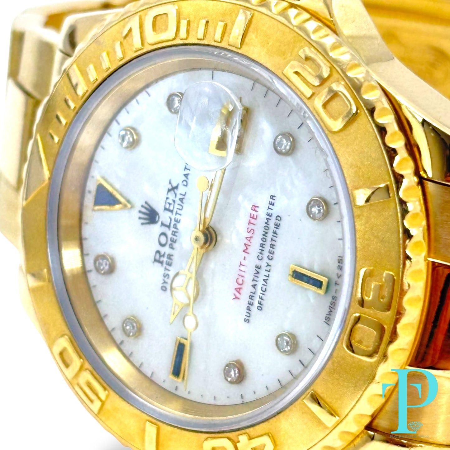40MM ROLEX YACHT-MASTER REF. 16628 / 18KT YELLOW GOLD