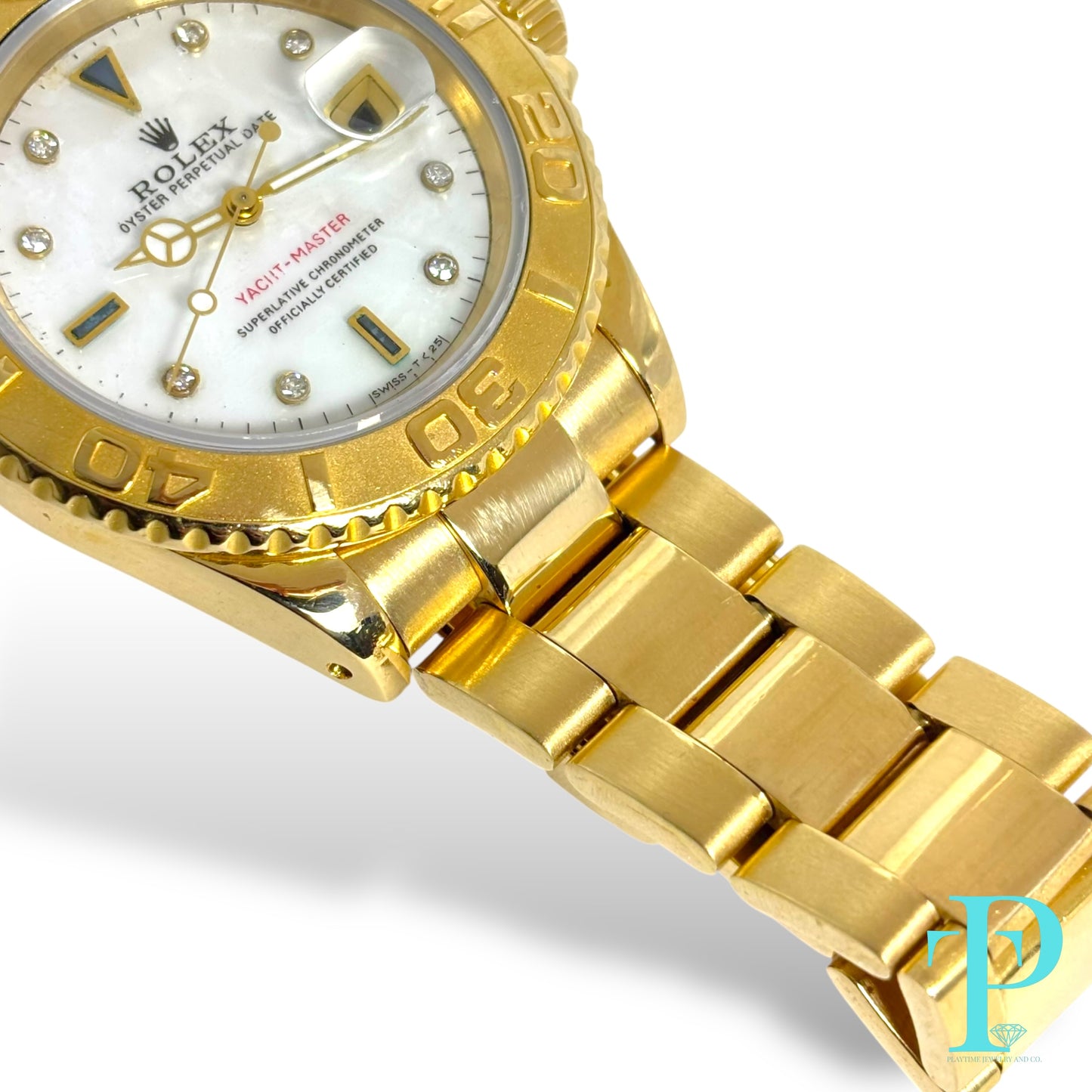 40MM ROLEX YACHT-MASTER REF. 16628 / 18KT YELLOW GOLD