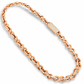 14KT ROSE GOLD 166g 22” 17.31CTW INFINITY LINK DIAMOND CHAIN
