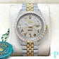 36MM ROLEX DATEJUST Ref.16013 / 15CT DIAMOND BUSTDOWN / AUTOMATIC
